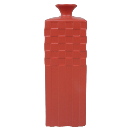 Het is goedkoop tactiek Verfijning Hoge vaas poppy red | hinck aardewerk vaas rood | woonaccessoires