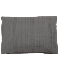Baseline charcoal grey small kussen hinck amsterdam woonaccessoires met bijzondere texturen met oog voor detail van een hoge kwaliteit
