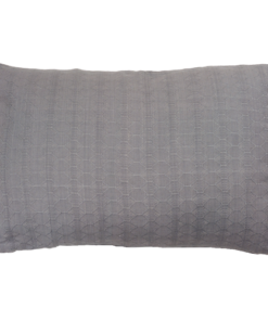 Wieber charcoal grey small kussen hinck amsterdam woonaccessoires met bijzondere texturen met oog voor detail van een hoge kwaliteit