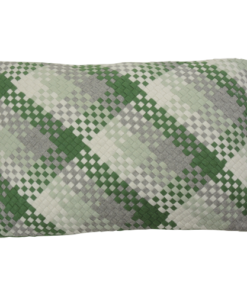 multi weave green kussen hinck amsterdam woonaccessoires met bijzondere texturen met oog voor detail van een hoge kwaliteit