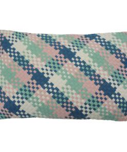 Multi wave pastel kussen hinck amsterdam woonaccessoires met bijzondere texturen met oog voor detail van een hoge kwaliteit