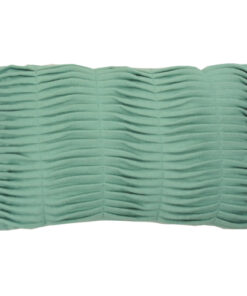 small wave aqua kussen blauw hinck amsterdam woonaccessoires met bijzondere texturen met oog voor detail van een hoge kwaliteit