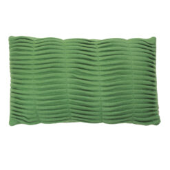 small wave green kussen hinck amsterdam woonaccessoires met bijzondere texturen met oog voor detail van een hoge kwaliteit