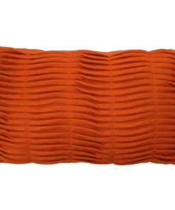 small wave orange kussen hinck amsterdam woonaccessoires met bijzondere texturen met oog voor detail van een hoge kwaliteit